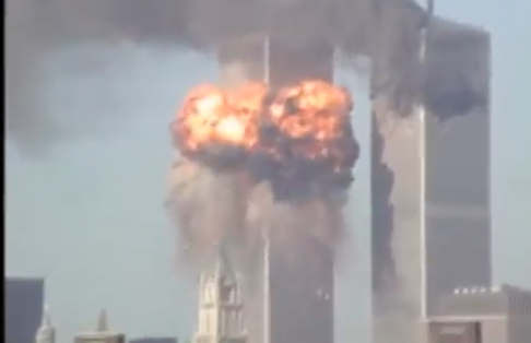 بالفيديو  ..  مشاهدة تعرض لأول مرة لهجمات (11) سبتمبر على برجي التجارة العالميين 
