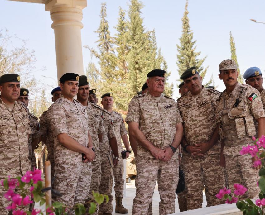 الحنيطي من الجنوب: الجاهزية والاستعداد أولوية للقوات المسلحة