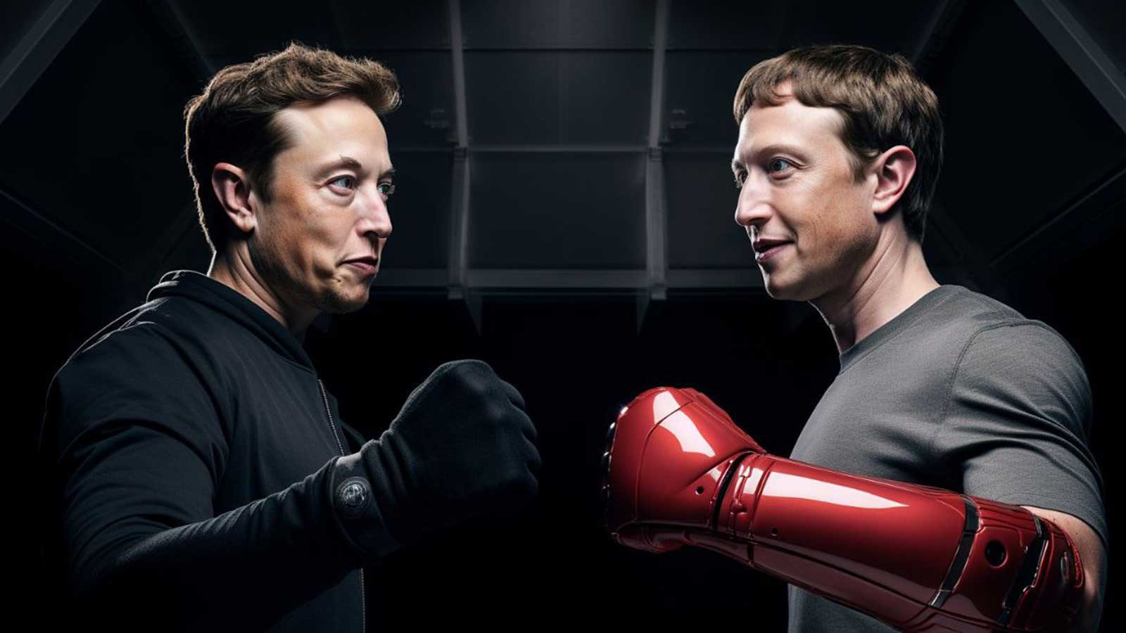 منصة «إكس» تبث نزال ماسك وزوكربيرغ