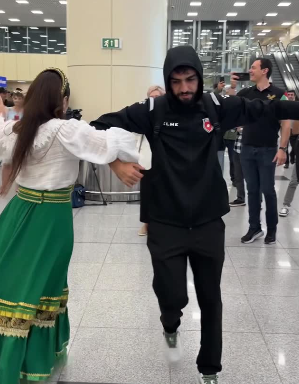 المنتخب الروسي ينشر فيديو استقبال منتخبنا الوطني