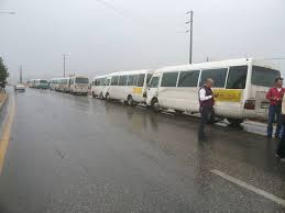 الأغوار الشمالية : احتجاجاً على تخفيض نسبة السعة إلى 50% باصات النقل العام تضرب عن العمل 