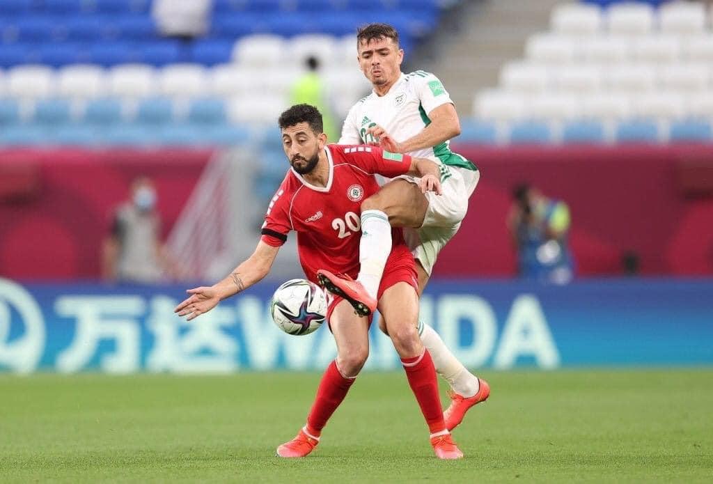 الجزائر تنتصر على لبنان بكأس العرب