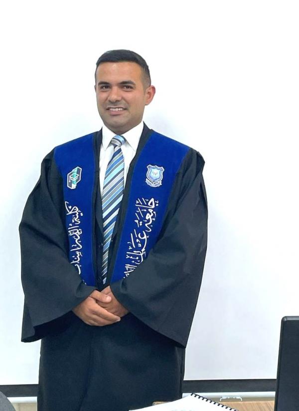 المهندس نادر نزيه المدانات  ..  مبارك الماجستير