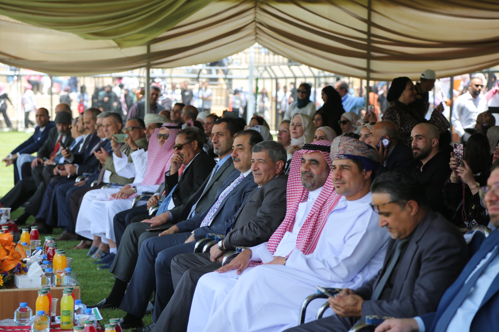 جامعة الزيتونة الاردنية تفتتح معرض الجاليات التاسع