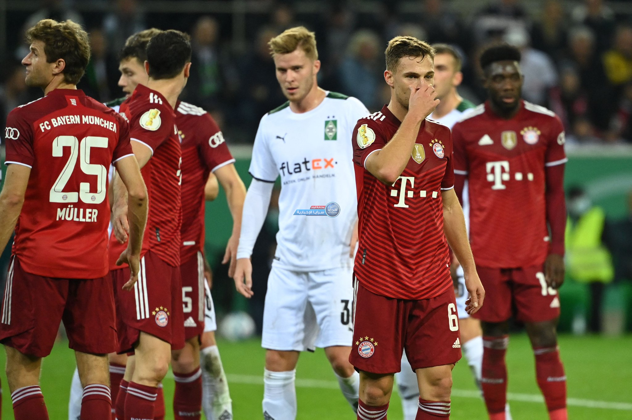 بالصور  ..  سقوط مذل لبايرن ميونخ في كأس ألمانيا
