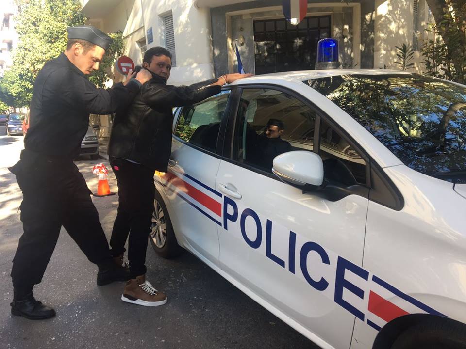 بالصور ..  كواليس القبض على محمد فؤاد فى باريس