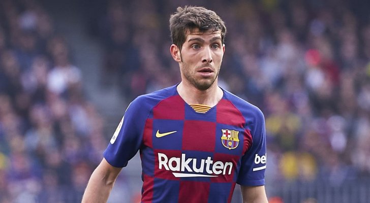 برشلونة يعلن إصابة سيرجي روبيرتو بفيروس كورونا