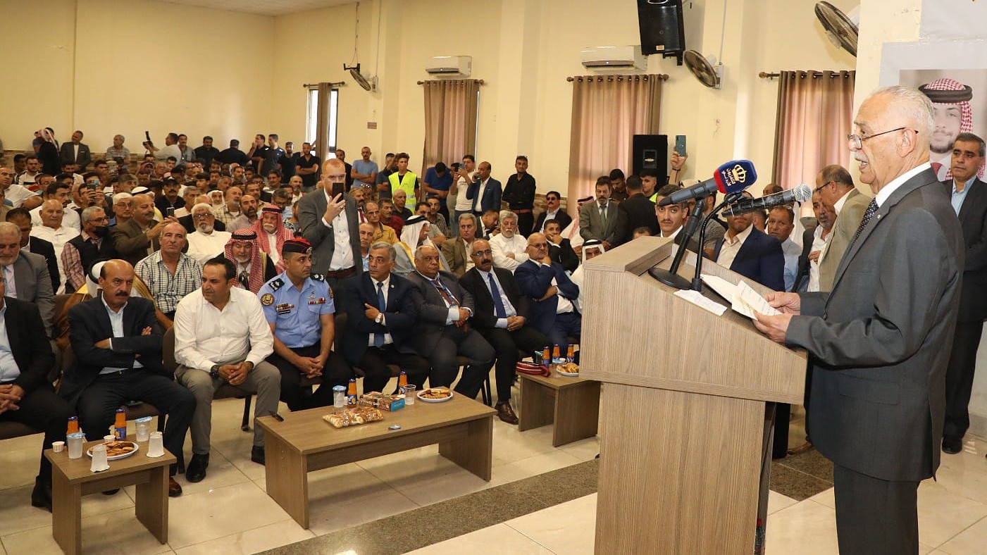 العيسوي يرعى احتفالية "شكرا سيدنا" بمخيم حطين بلواء الرصيفة