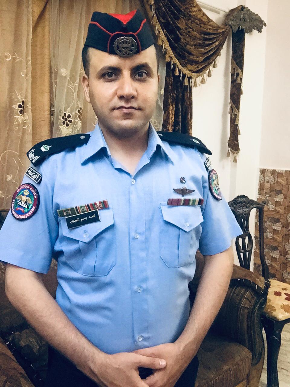 محمد باسم العدوان  ..  مبارك الترفيع الى رتبة رائد 