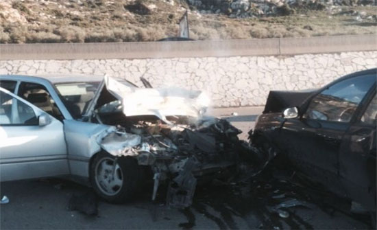 وفاة و اصابتان اثر حادث تصادم في ابو علندا
