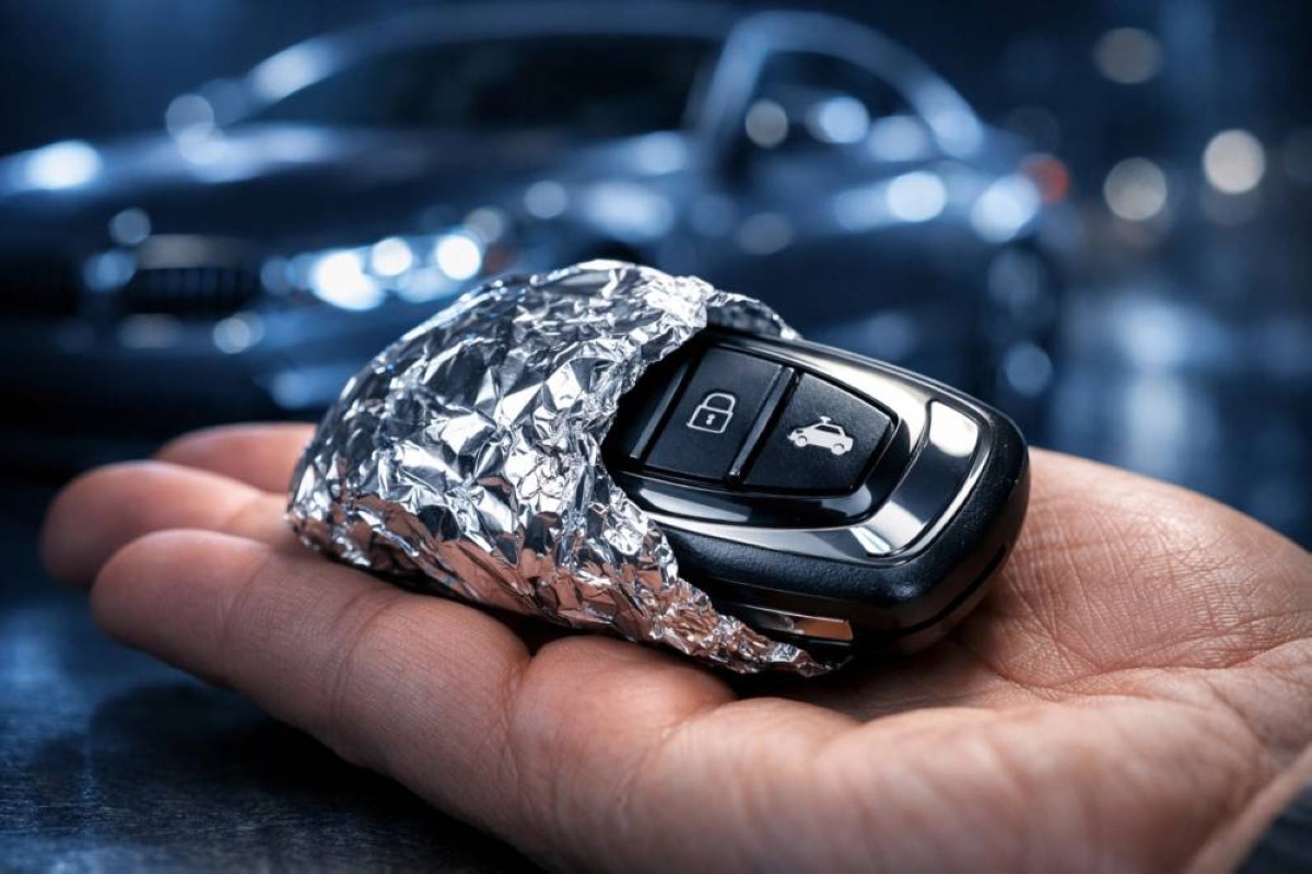 هل يمكن لورق الألمنيوم أن يحمي سيارتك من السرقة؟