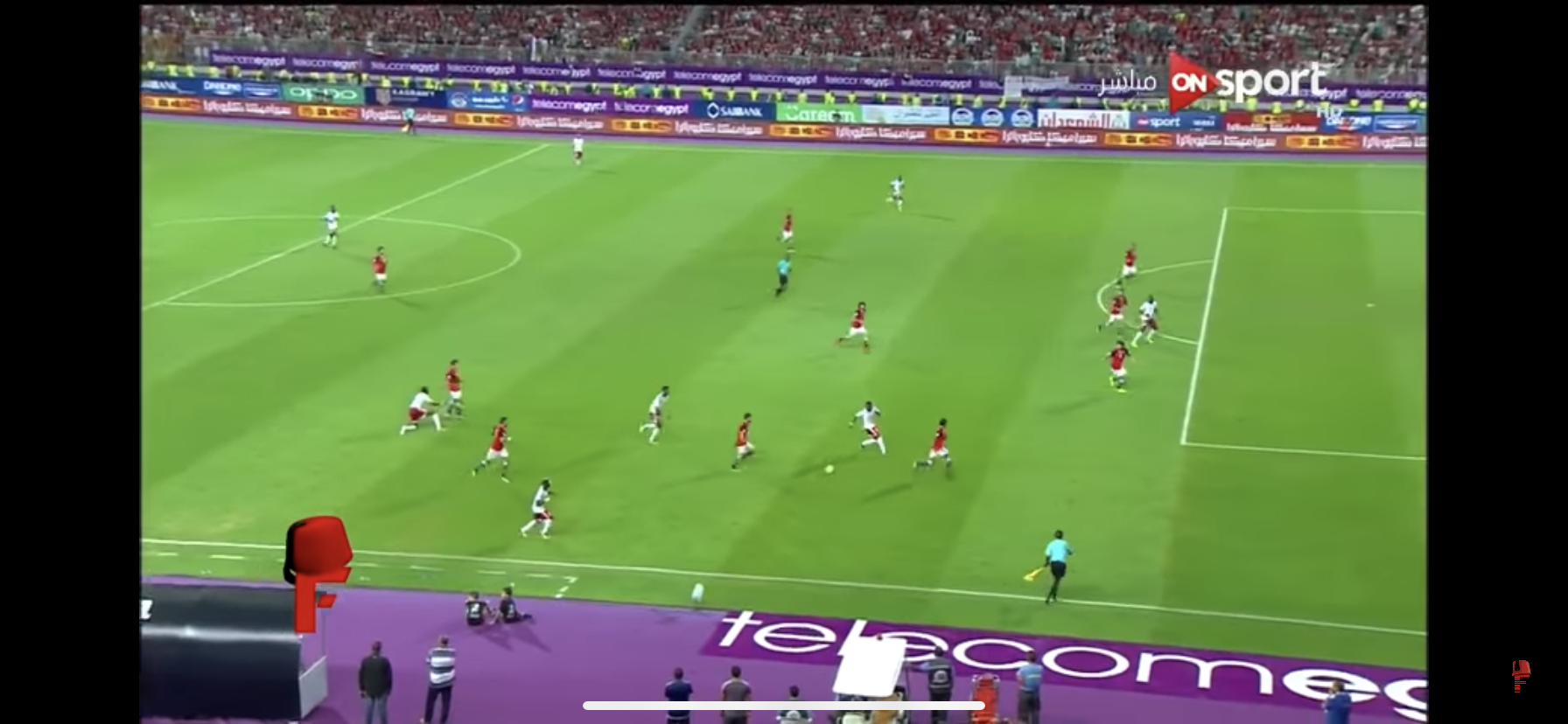 بالفيديو :اصعب ٧دقائق مرت على الكرة المصرية 