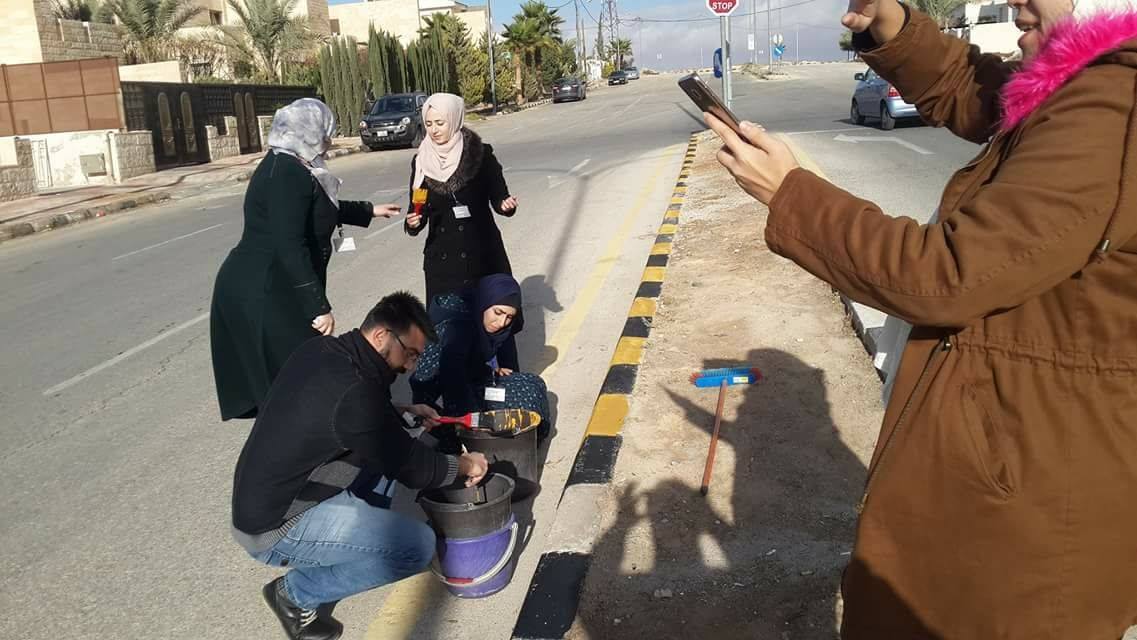 بالصور .. جمعية البر لرعاية الأيتام تطلق مبادرة "نظف شارعك"