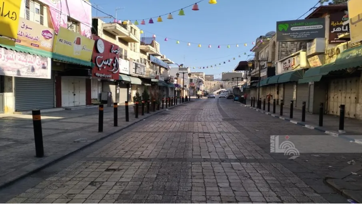 إضراب شامل في الأراضي الفلسطينية تنديدا بالعدوان الإسرائيلي