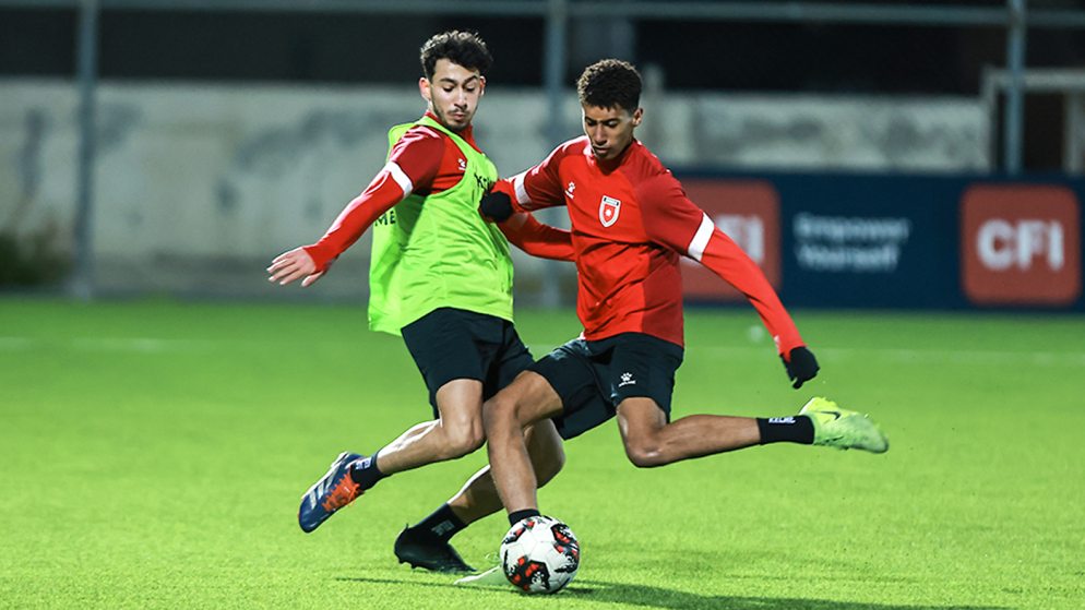 المنتخب الوطني تحت 20 يواصل تدريباته استعدادا للاستحقاقات المقبلة