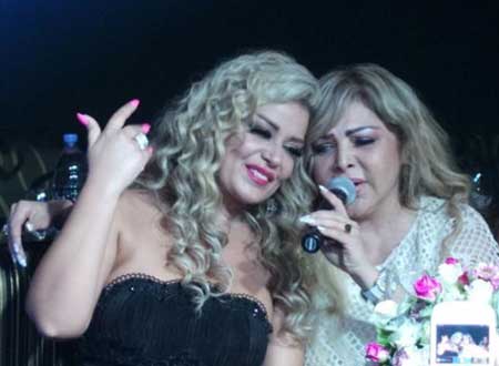 صور ..  مادلين مطر تلهب حفلات العيد بفستان أكثر إثارة