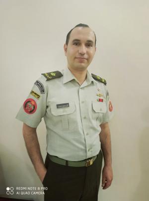 علي عنيزات .. مبارك الترفيع الى رتبة رائد