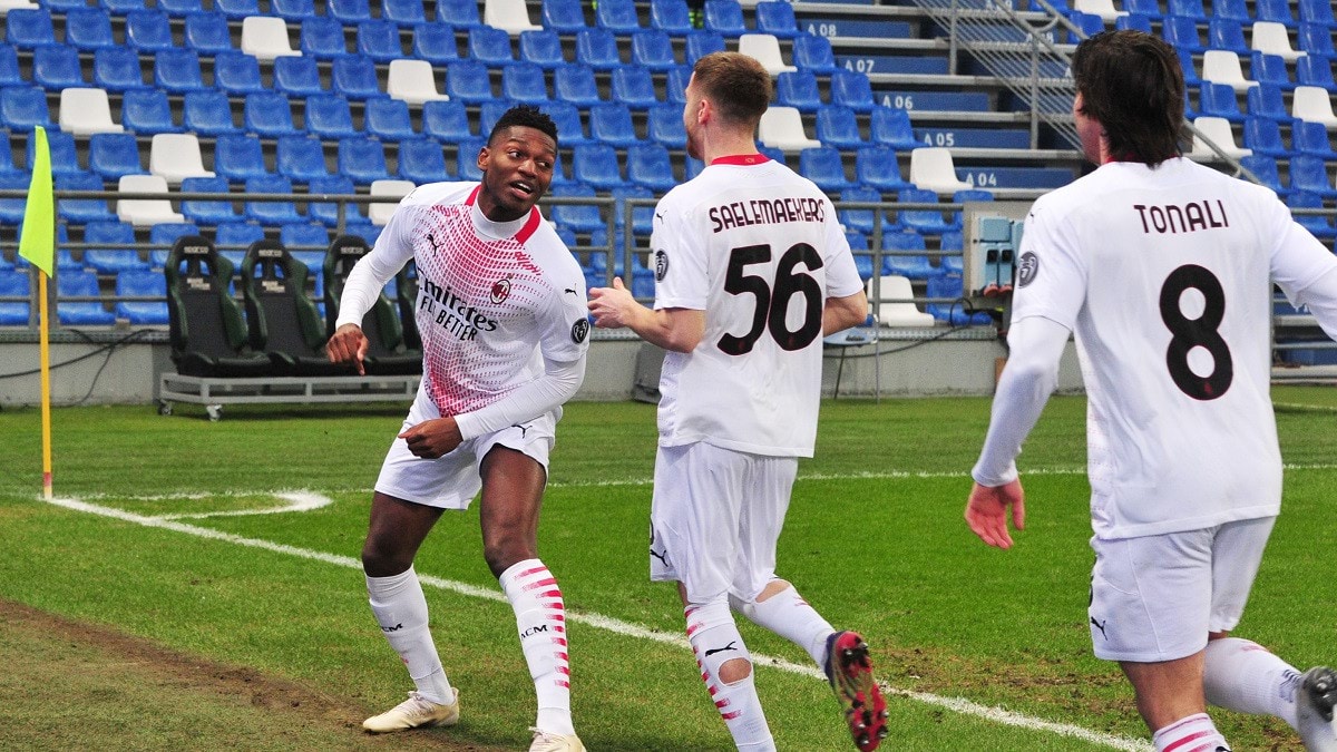 بالفيديو  ..  بتوقيع رفائيل لياو ..  ميلان يسجل أسرع هدف في تاريخ الدوري الإيطالي