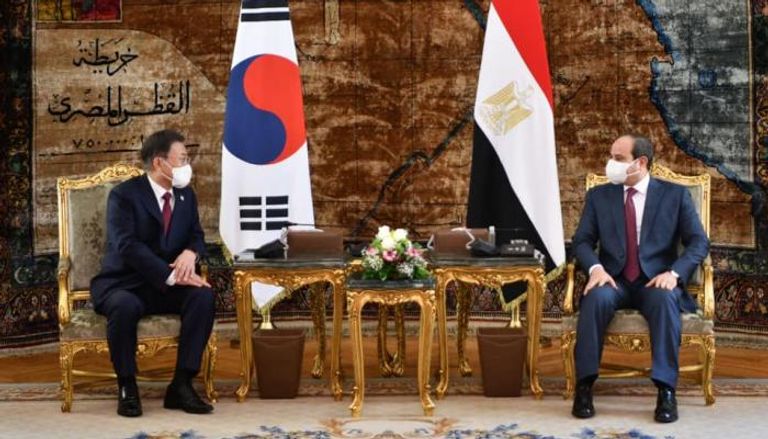 مصر وكوريا الجنوبية تتوافقان على استمرار التشاور السياسي