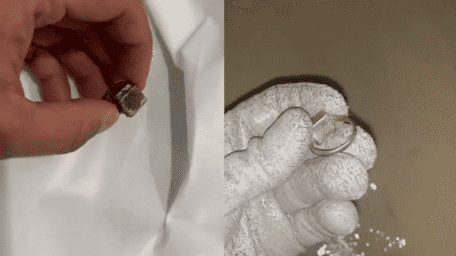 كويتي يعثر على خاتم في البحر ويكشف عن مفاجأة  ..  فيديو 