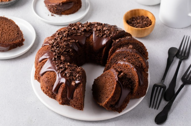 كيكة بحشوة النوتيلا