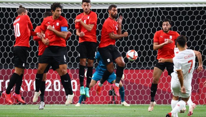 مصر تفرض التعادل على اسبانيا في افتتاح الأولمبياد