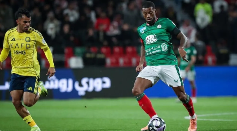 فينالدوم يوقف سلسلة انتصارات النصر في الدوري السعودي