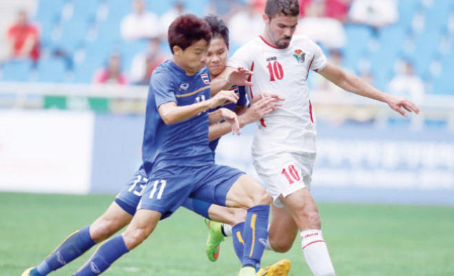 "أولمبي الكرة" يصطدم بحاجز تايلند وينهي تجربة مشجعة