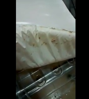 فيديو كارثي ..  ديدان وحشرات تزاحم الرضع بعيادة جزائرية