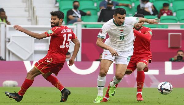 البحرين والعراق يتعادلان سلبياً بكأس العرب