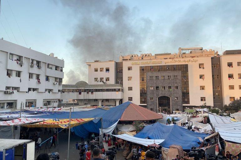 الاحتلال يفجر مستودعا للأدوية داخل مستشفى الشفاء