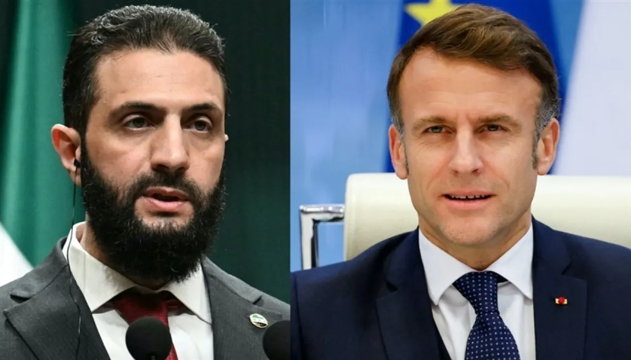 بثلاثة شروط ..  ماكرون يعلن استعداده لاستقبال أحمد الشرع