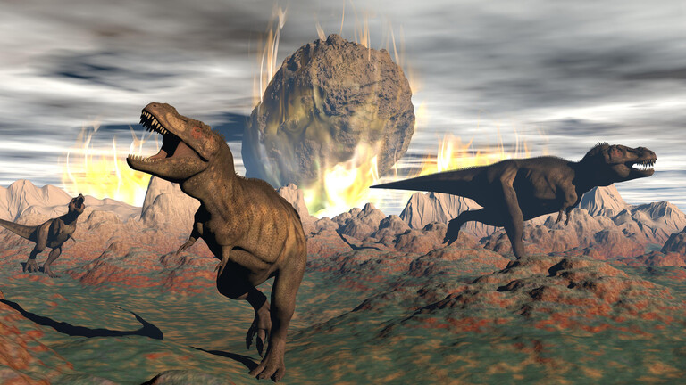 اكتشاف تأثير مروّع للنيزك قاتل الديناصورات امتد آلاف الكيلومترات من موقع اصطدامه