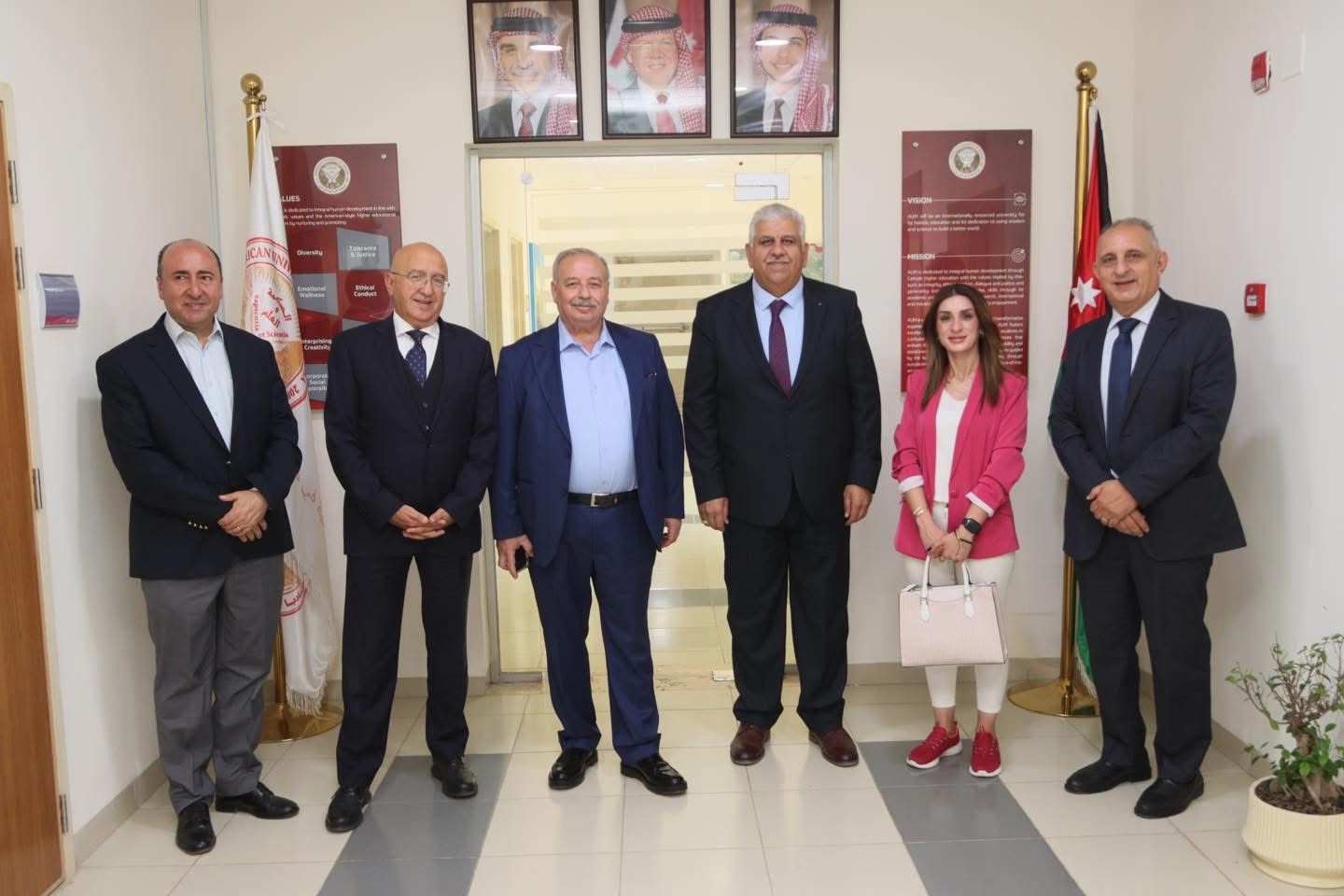 الجامعة الأميركية في مادبا تستضيف رئيس بلدية مادبا لبحث سبل التعاون المشترك