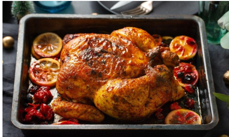 دجاج محشي بالأرز والكبدة