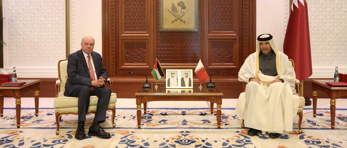 لقاء برلماني قطري أردني يتناول تنسيق المواقف دولياً