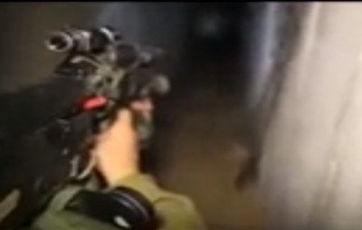 بالفيديو ..  كيف اقتحمت قوات النخبة الإسرائيلية الأنفاق التابعة لحماس