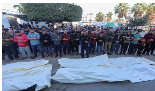  30 شهيدا و50 جريحا وصلوا لمستشفى ناصر في خان يونس 