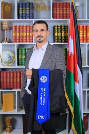 علي جازي التبيني ..  مبارك الماجستير  