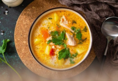  شوربة الدجاج التركية