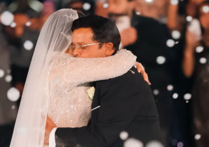 رسالة مؤثرة من هنيدي لابنته احتفالاً بزفافها