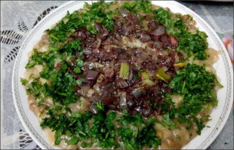 من الريف الفلسطيني للشتاء  ..  رشتاية العدس