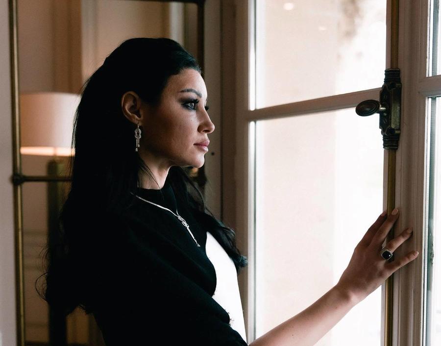 انهيار أروى جودة في جنازة والدها بحضور خالتها صفاء أبو السعود