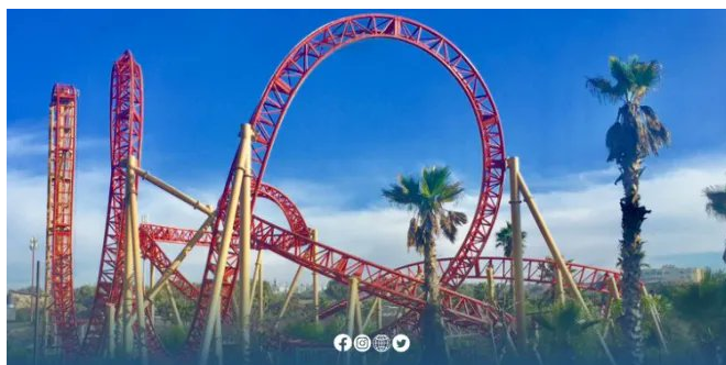 افتتاح أكبر حديقة ترفيهية فى #المغرب