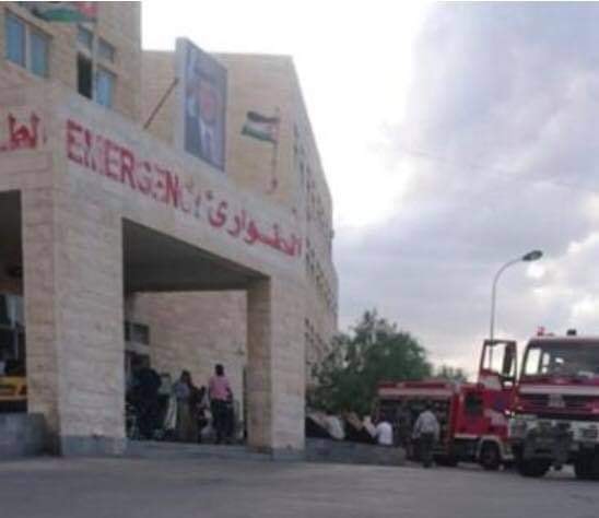  ذوو متوفي يحطمون قسم الاسعاف والطوارئ بمستشفى البقعة ..  تفاصيل 