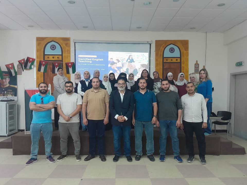 اللجنة الأردنية الأمريكية للتبادل التعليمي تسلط الضوء على مشروع الدكتور محمد الجيوسي في دعم تعليم اللغة الإنجليزية
