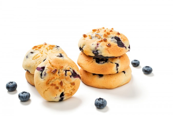  كوكيز الزبدة بالبلوبيري