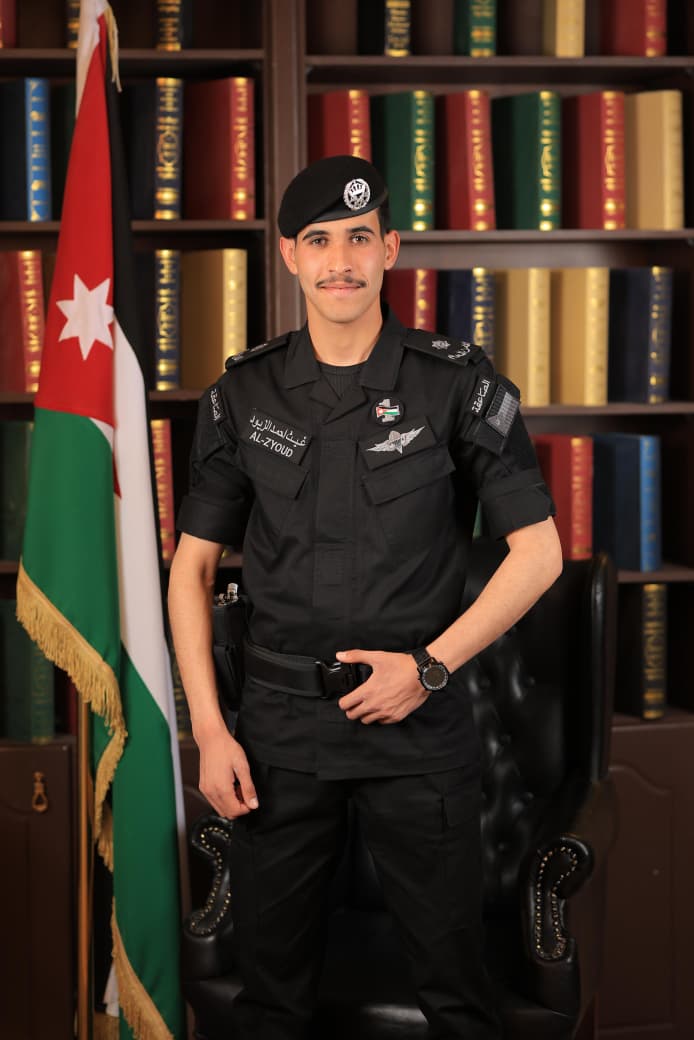  الملازم ثاني غيث احمد الزيود  .. مبارك 