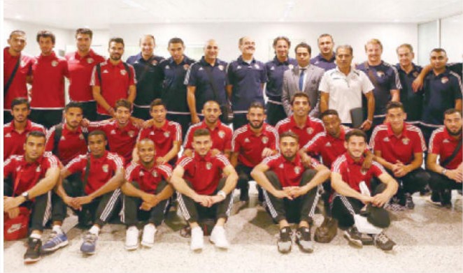 منتخب الكرة يواجه نظيره اللبناني وديا الليلة