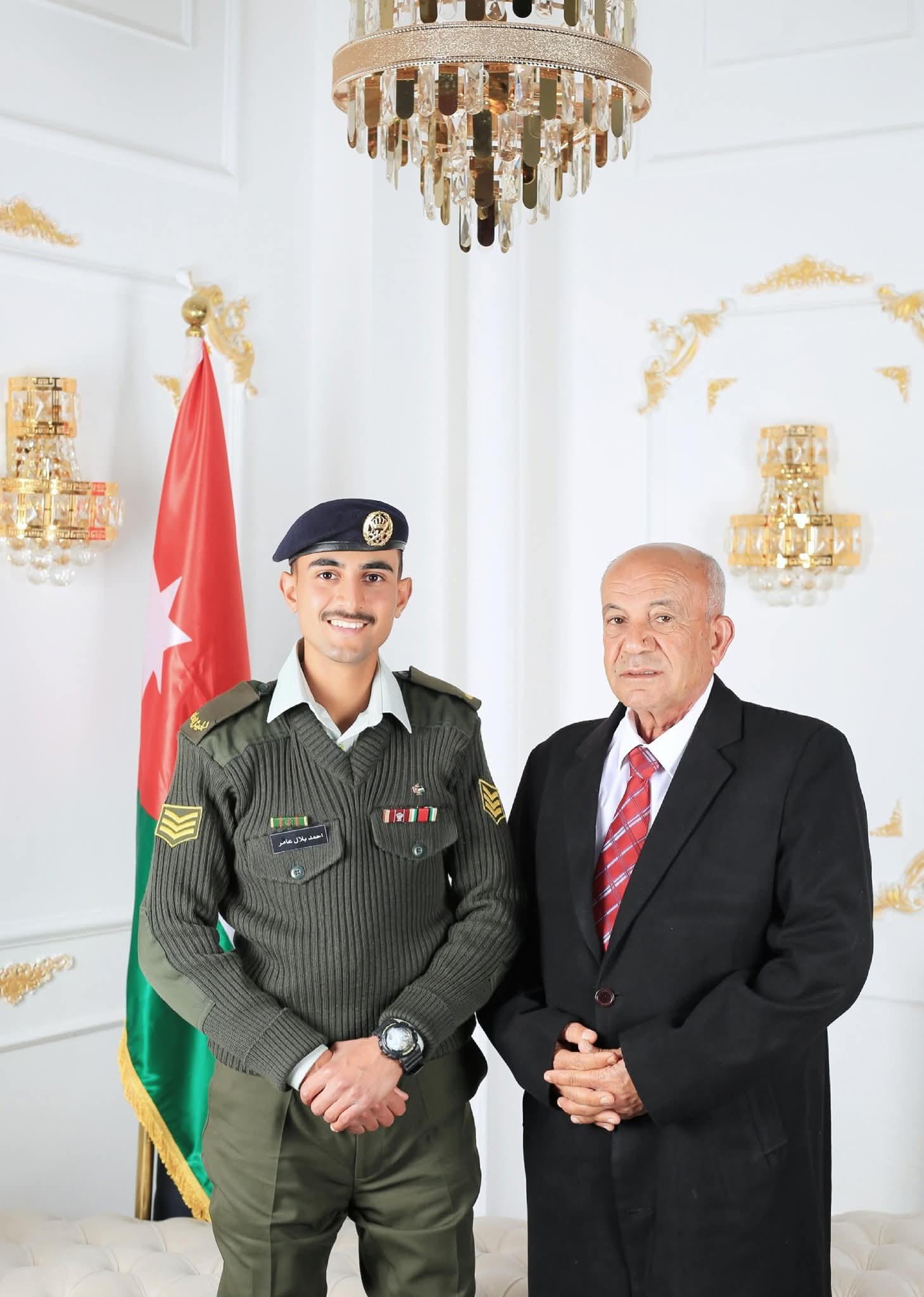 احمد بلال بلعاوي ..  مبارك التخرج برتبة رقيب جامعي